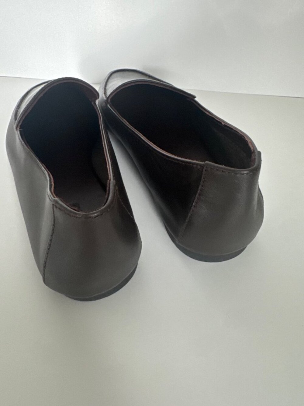 Madewell The Dolli Glove Loafer in Dark Brown Carob Leather $148 Women's Size 9 - Picture 4 of 6